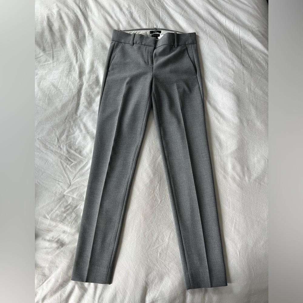 J. Crew gray Cameron slim leg pant size 2